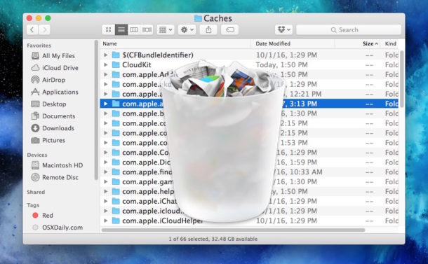 Cache Cleaning App Mac